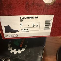 Wolverine work boots steel toe and waterproof Size 9 men