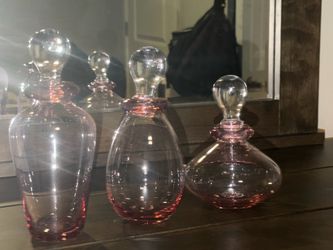 Glass decanters
