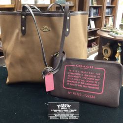 Coach Reversible Tote Handbag