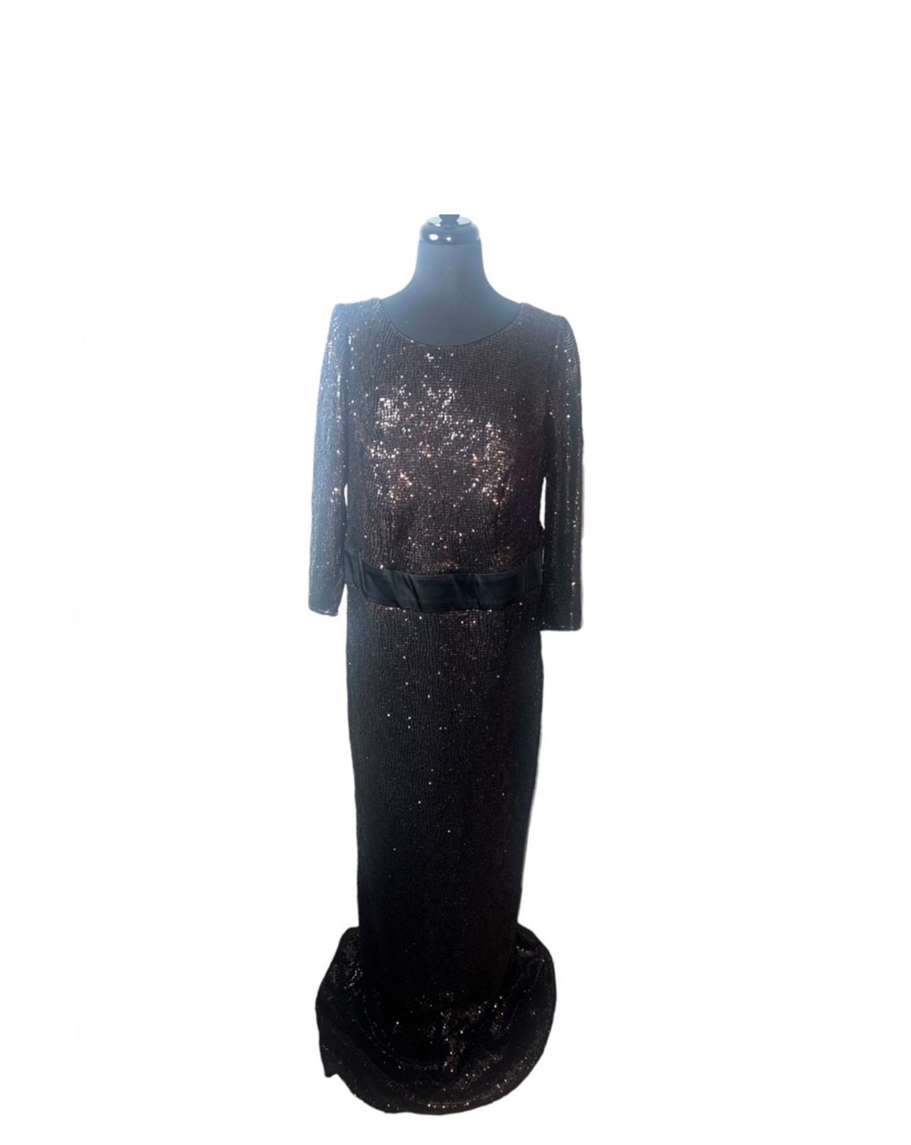 NWT A.B.S By Allen Schwartz Bronze Gown (Retail $415)