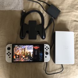 Switch OLED almost new!