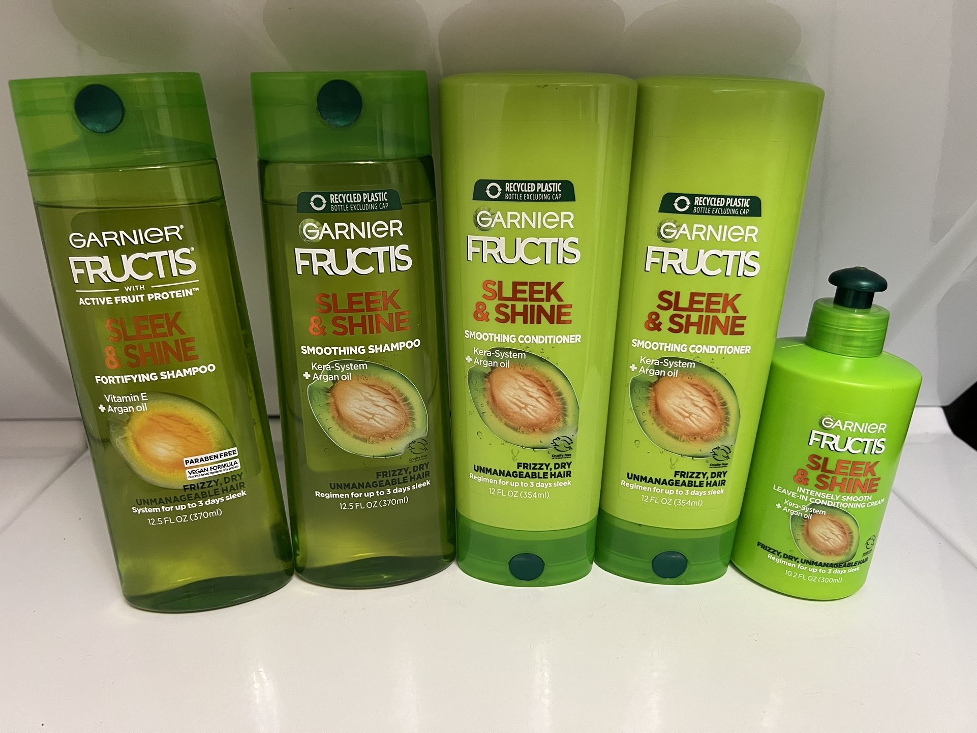 Garnier Fructis Shampoo and Conditioner all for $12