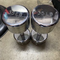 35LB Dumbbell Set