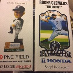 Roger Clemens limited edition bobble head