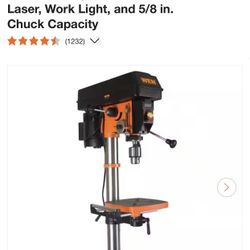 Bench Top 12”” 5 Amp Drill Press New.