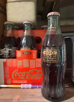 100 years of Olympic tradition Coke 6 pack
