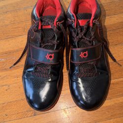 Nike Zoom KD II “Black/Sport Red” Size 13 