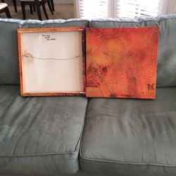 Two Wall Picture From Rooms To Go 18x18 Inchand 1.5 thick