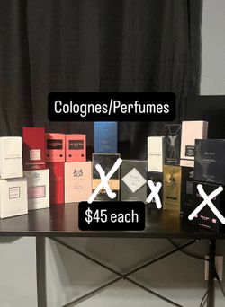 $45 each Colognes/Perfumes