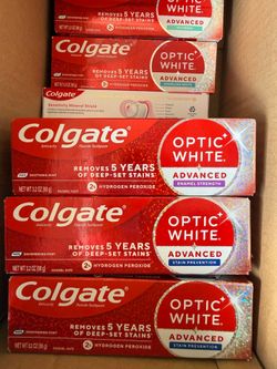 Colgate Optic White Advanced Toothpaste – 3.2 oz
