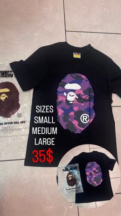 BAPE A Bathing Ape Camo Ape Head T-Shirt