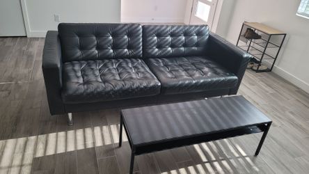 Black IKEA Morabo Couch