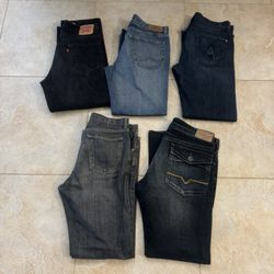 Men’s Jeans Size 36 & Two Yeezy- Kanye West Shirt 
