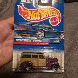 Hot Wheels '40s Woodie 1998 Surf 'N Fun Series 1/4 #961 New