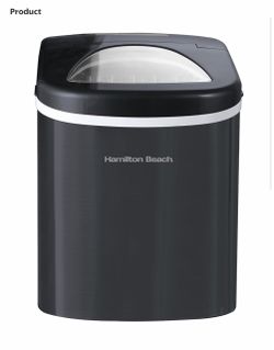 Hamilton Beach 26 Ibs Capacity Portable Ice Maker