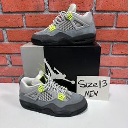 Nike Air Jordan 4 Retro SE ‘Neon 95’ Size 13