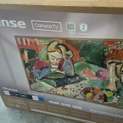 55” Canvas Tv Hisense•NEED GONE ASAP