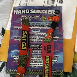 Hard summer tickets 