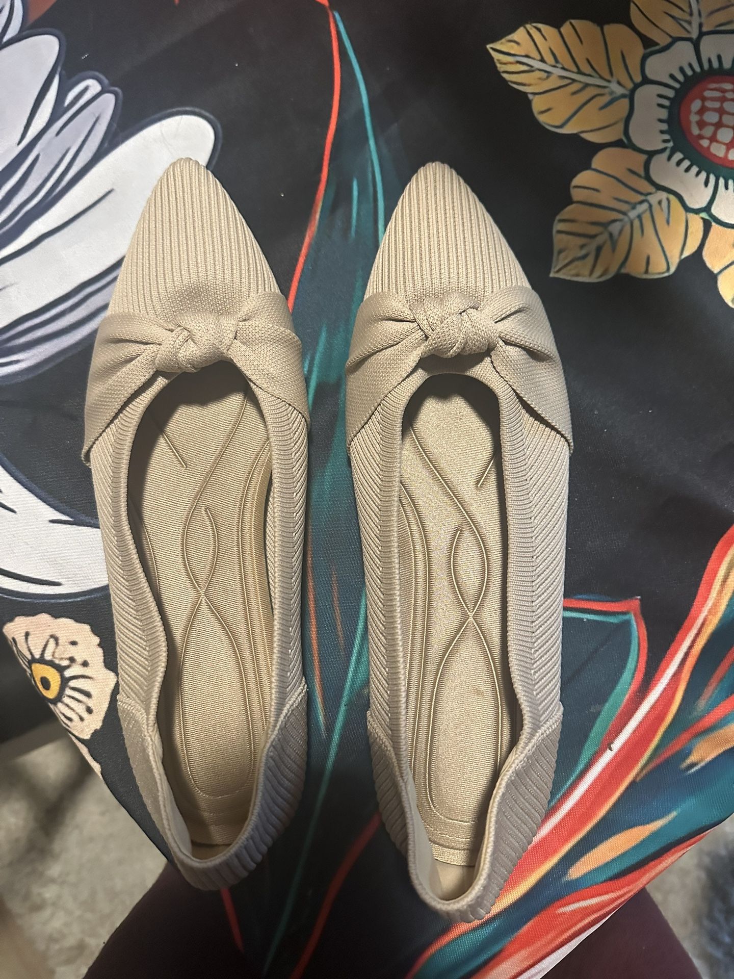 New Ballet Style Slip On Dress Shoes