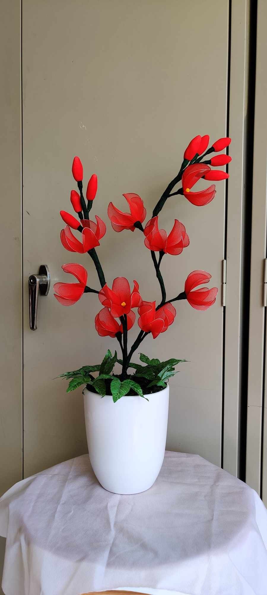 NEW Handmade Orchid Flowers Pot. $30 each pot.