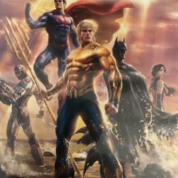 DC’s JUSTICE LEAGUE THRONE Of ATLANTIS (DVD-2015)