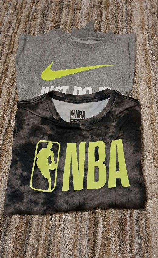 Boy's Long Sleeve Tops Size Medium. $7-$9 Each