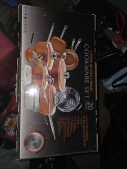 Pots and pans 20 piece