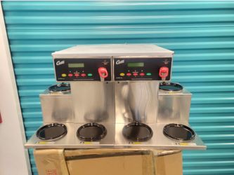 New♦️Curtis 12 Cup Twin Coffee Brewer with 6 Lower Warmers - 120/220V ...