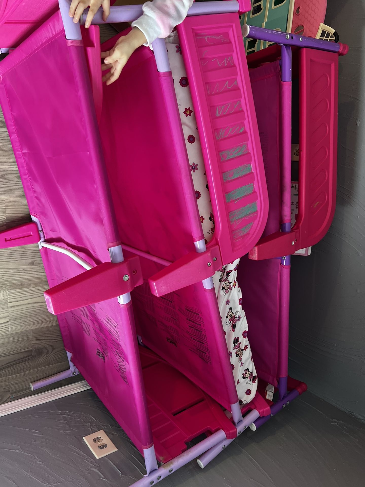 Pink Toddler Mattresses, Bedframes, Bedding