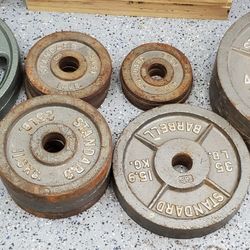 Olympic 2 inch weight plates weights price is for all or 1$ per lb