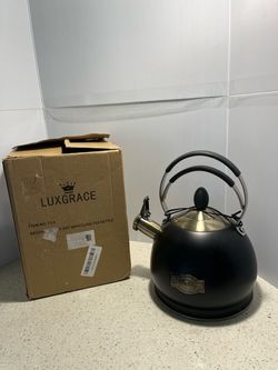 Luxgrace 2.6Qt Whistling Tea Kettle