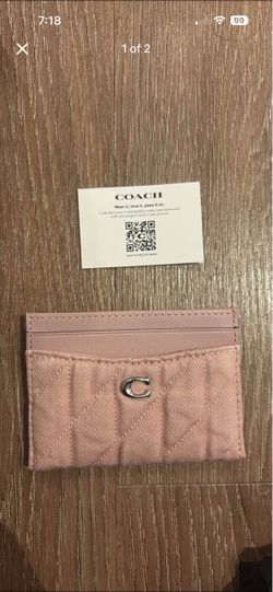 Coach Card Holder New