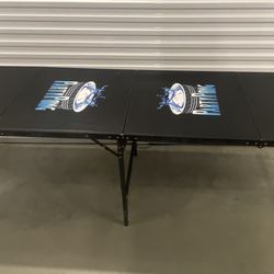 Party Pong Beer Pong folding table w/balls ~ Ready To Play! Westchester area