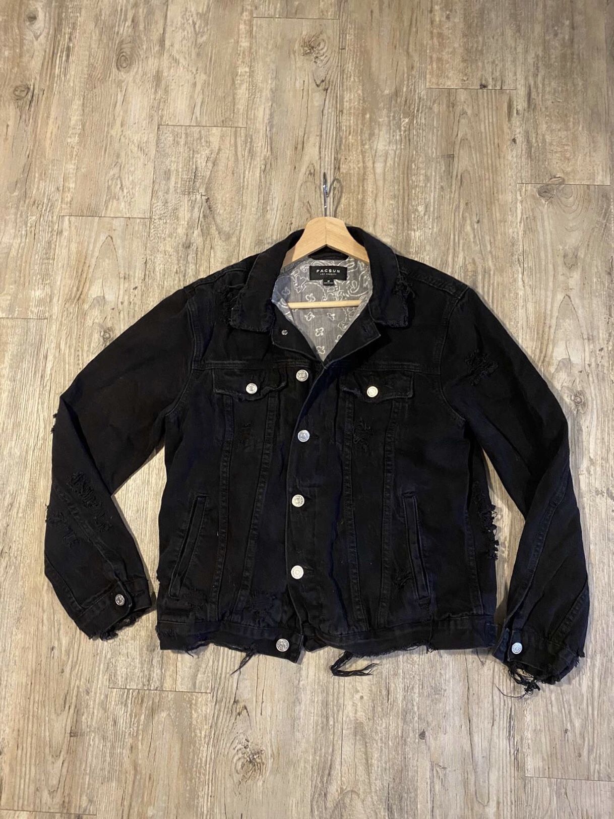 Pacsun Black denim Jacket