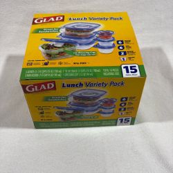 Glad Lunch Variety Pack 15 Pieces 