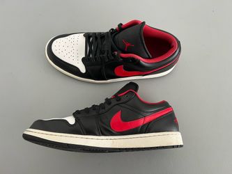Nike Air Jordan 1 Low White Toe Men's Size 12