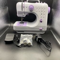 Mini Electric Portable Sewing Machine w/ Foot Pedal Good For Beginners
