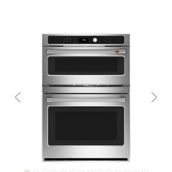 Ge Cafe Single Wall Oven With Built In Microwave Combo Still In Box 