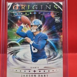 2025 Panini Origins - Jaxson Dart, #145 Rookie