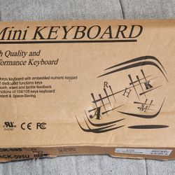 Mini-Keyboard ACK-595U USB Keyboard with Touchpad  