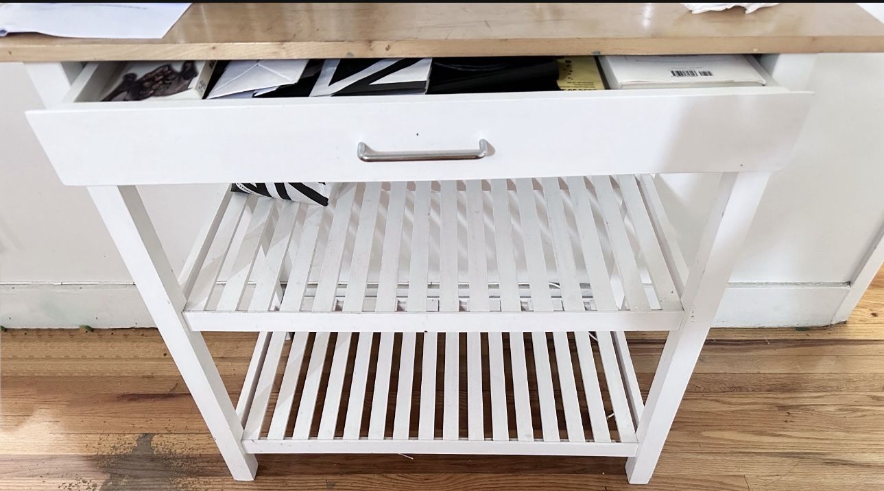 Must Go by Oct 14! Compact Shoe Cabinet / Entryway Shelf
