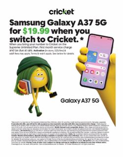 Samsung Galaxy A37 5G Smartphone