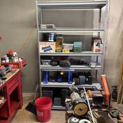 6 Shelf Metal Rack