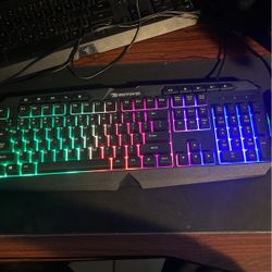 RGB Gaming Keyboard And Mouse 