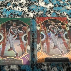 Damian Lillard Select Cards
