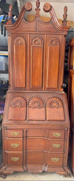 Secretary Desk and bookcase