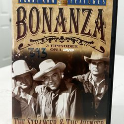  Bonanza: The Stranger & The Avenger DVD, Front Row Features