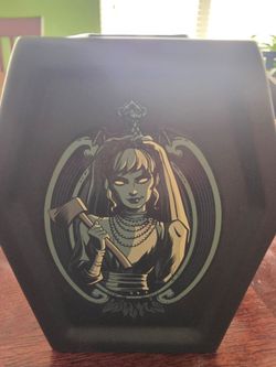 Black Coffin-Shaped Haunted Mansion mug