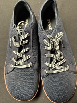 SWNE Black Canvas Sneakers - Size 43 - Brand New, Never Used