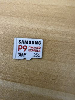 Samsung p9 express 256gb SD card.